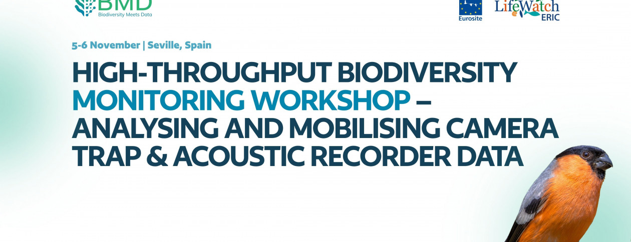 Biodiversity Meets Data: High-throughput biodiversity monitoring workshop – analysing and mobilising camera trap & Acoustic Recorder Data